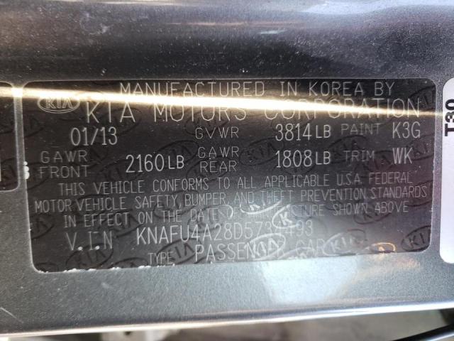 Photo 10 from auction – 2013 KIA FORTE EX with VIN KNAFU4A28D5734493