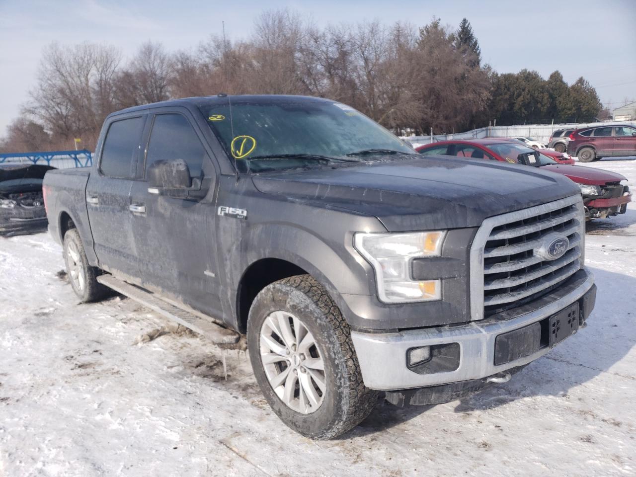 FORD F150 SUPER 2016 with VIN 1FTEW1EG0GFB04592 - Photo from auction