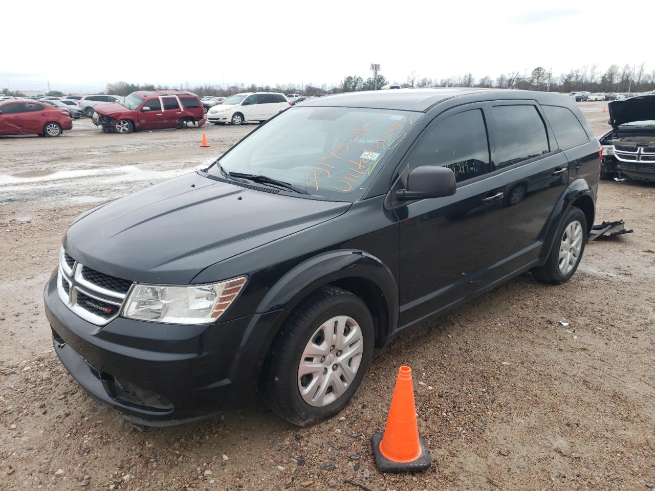 Фото 2 с аукциона – 2014 DODGE JOURNEY SE с VIN 3C4PDCAB7ET258563