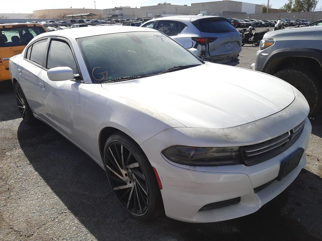 DODGE CHARGER SE 2015 with VIN 2C3CDXBG8FH745463 - Photo from auction