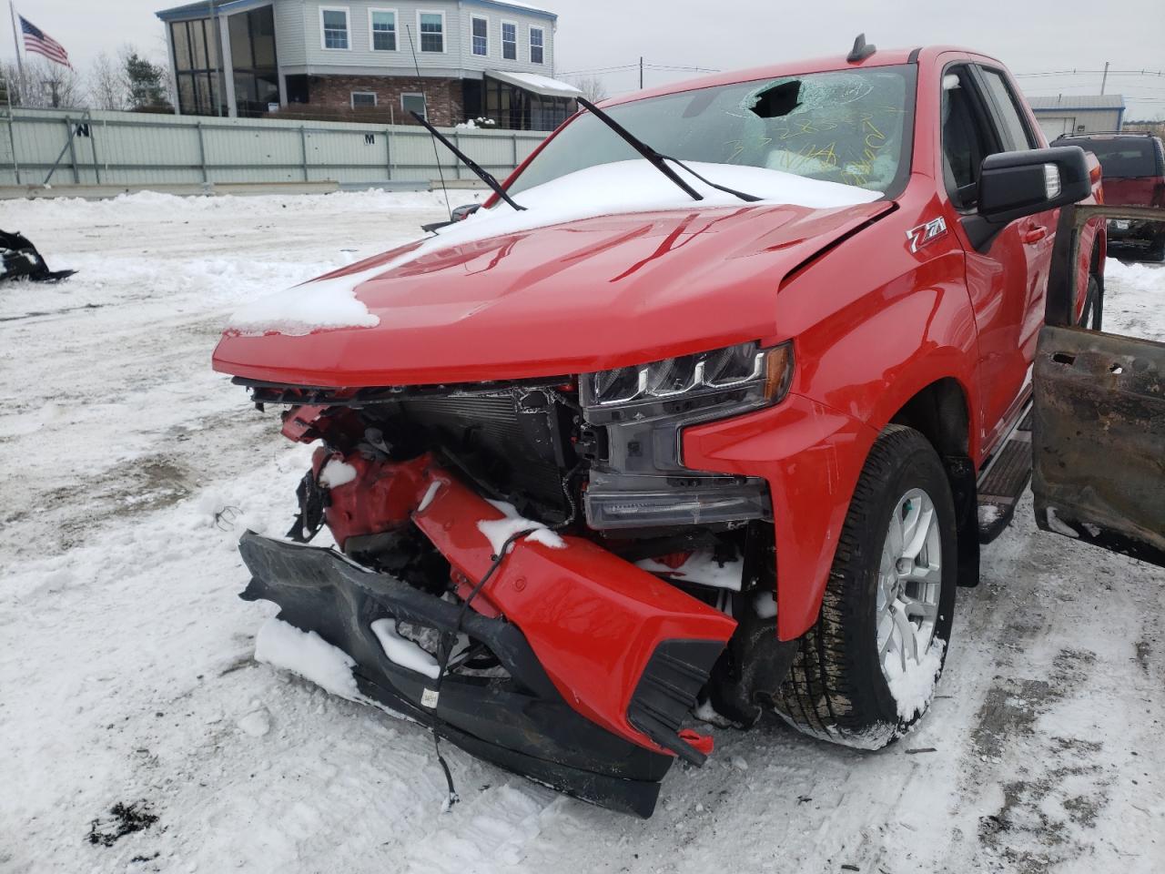 Photo 2 from auction – 2019 CHEVROLET SILVERADO with VIN 1GCRYEED1KZ198191