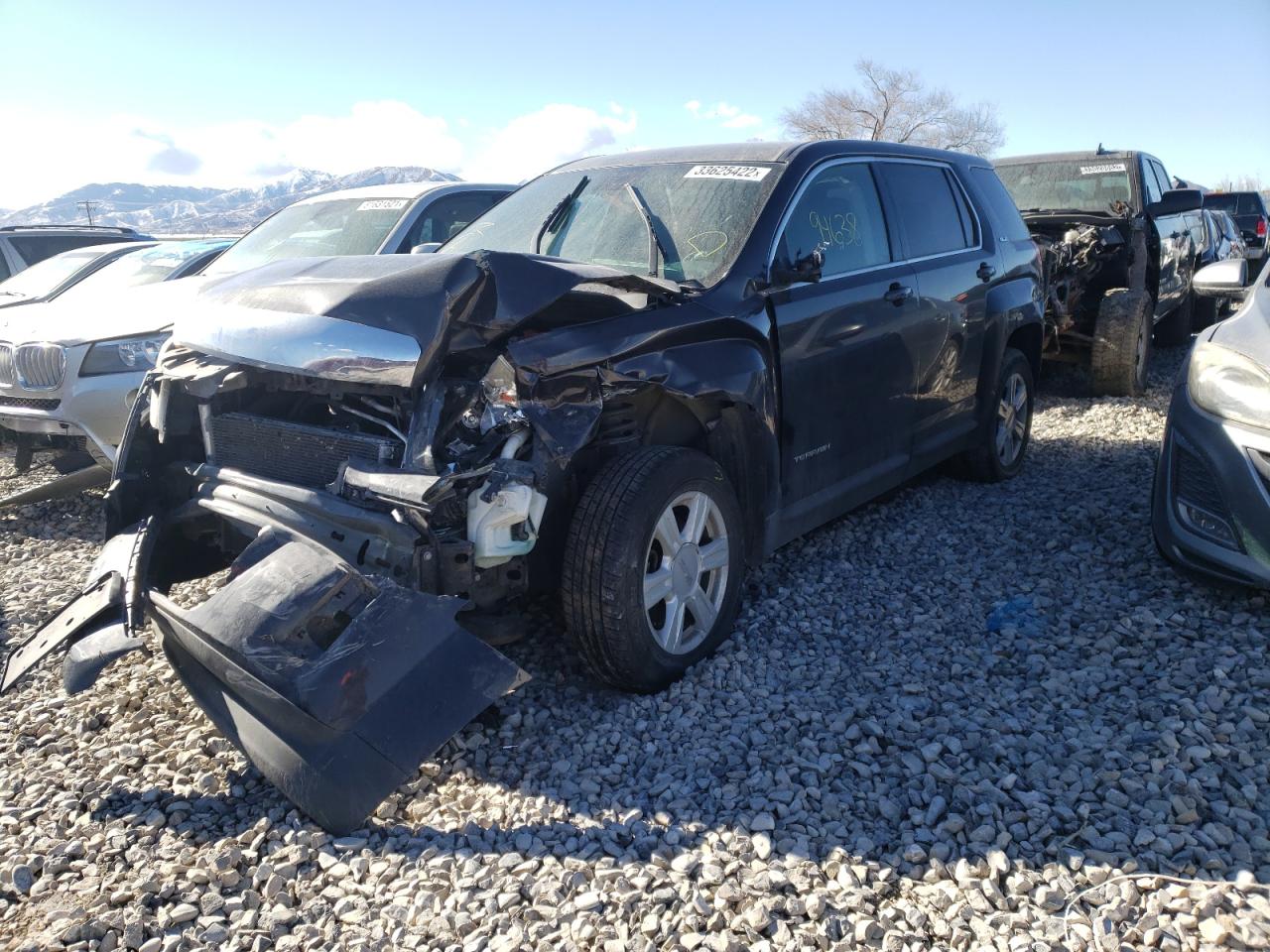 Photo 2 from auction – 2015 GMC TERRAIN SL with VIN 2GKALMEKXF6224233