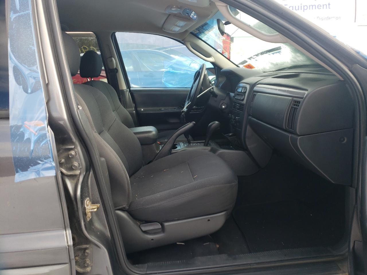 Photo 5 from auction – 2002 JEEP GRAND CHER with VIN 1J4GW48S02C267550