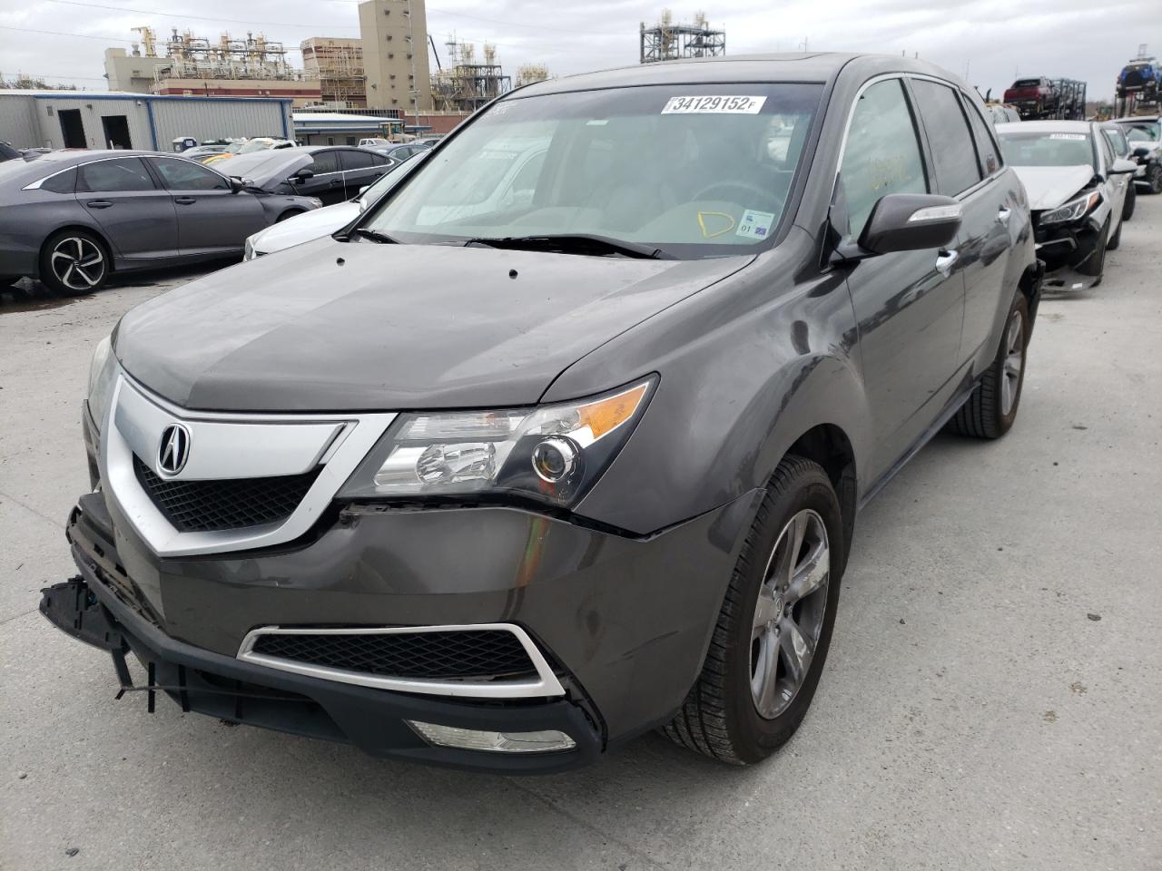Photo 2 from auction – 2012 ACURA MDX TECHNO with VIN 2HNYD2H38CH549313