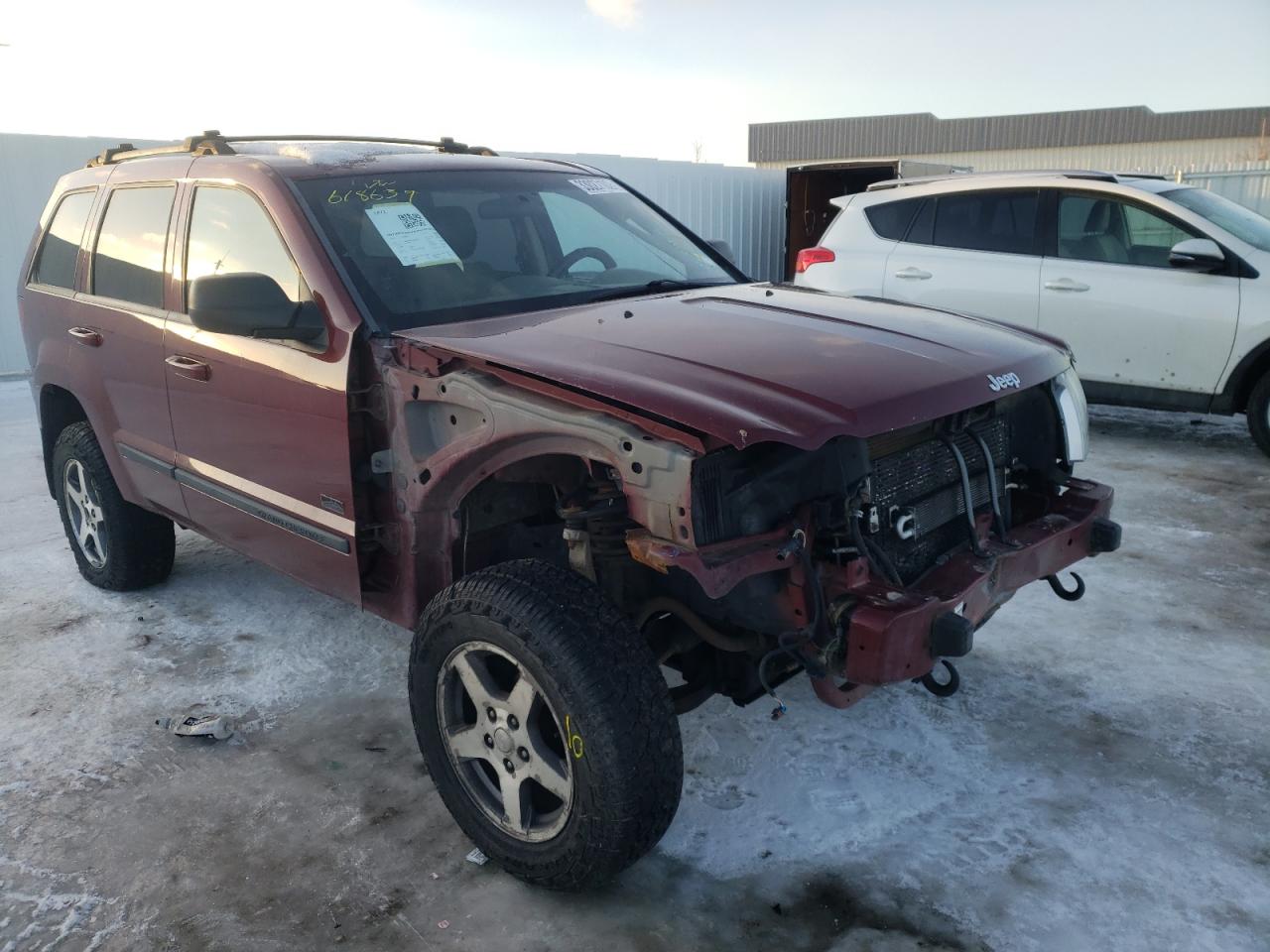 JEEP GRAND CHER 2007 with VIN 1J8GR48K17C618639 - Photo from auction
