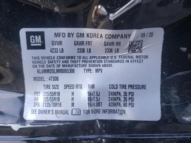Photo 10 from auction – 2021 BUICK ENCORE GX with VIN KL4MMDSL9MB065308