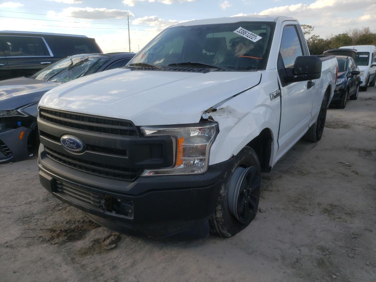 Photo 2 from auction – 2019 FORD F150 with VIN 1FTMF1CB3KKD22769