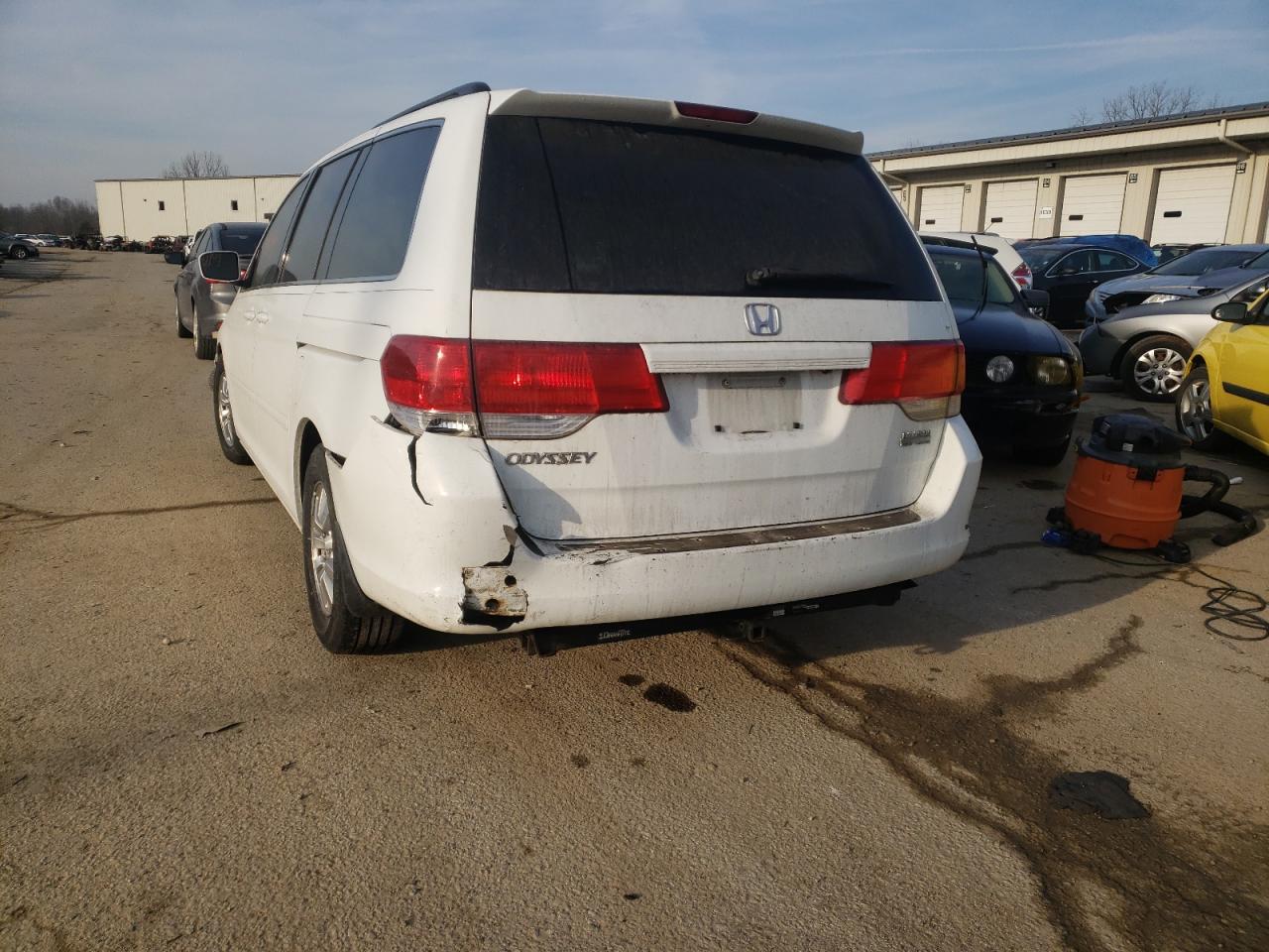 Photo 9 from auction – 2008 HONDA ODYSSEY EX with VIN 5FNRL38628B409123