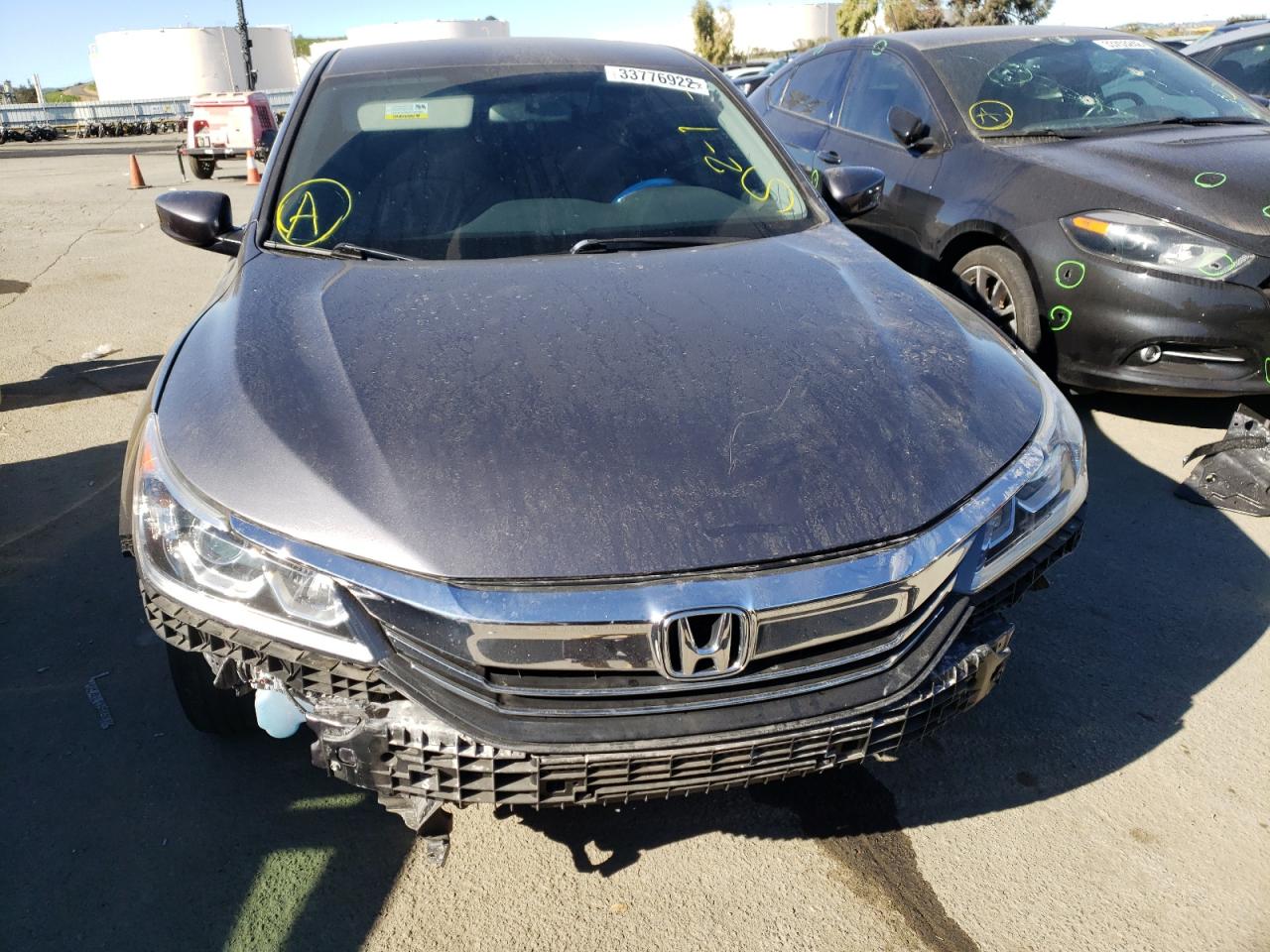 Photo 9 from auction – 2016 HONDA ACCORD LX with VIN 1HGCR2F38GA092139