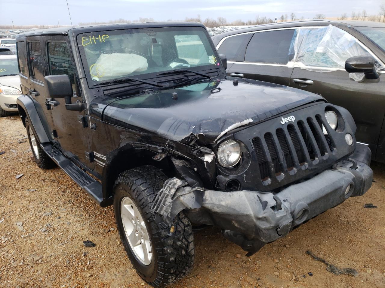 JEEP WRANGLER U 2016 with VIN 1C4BJWDG8GL161009 - Photo from auction