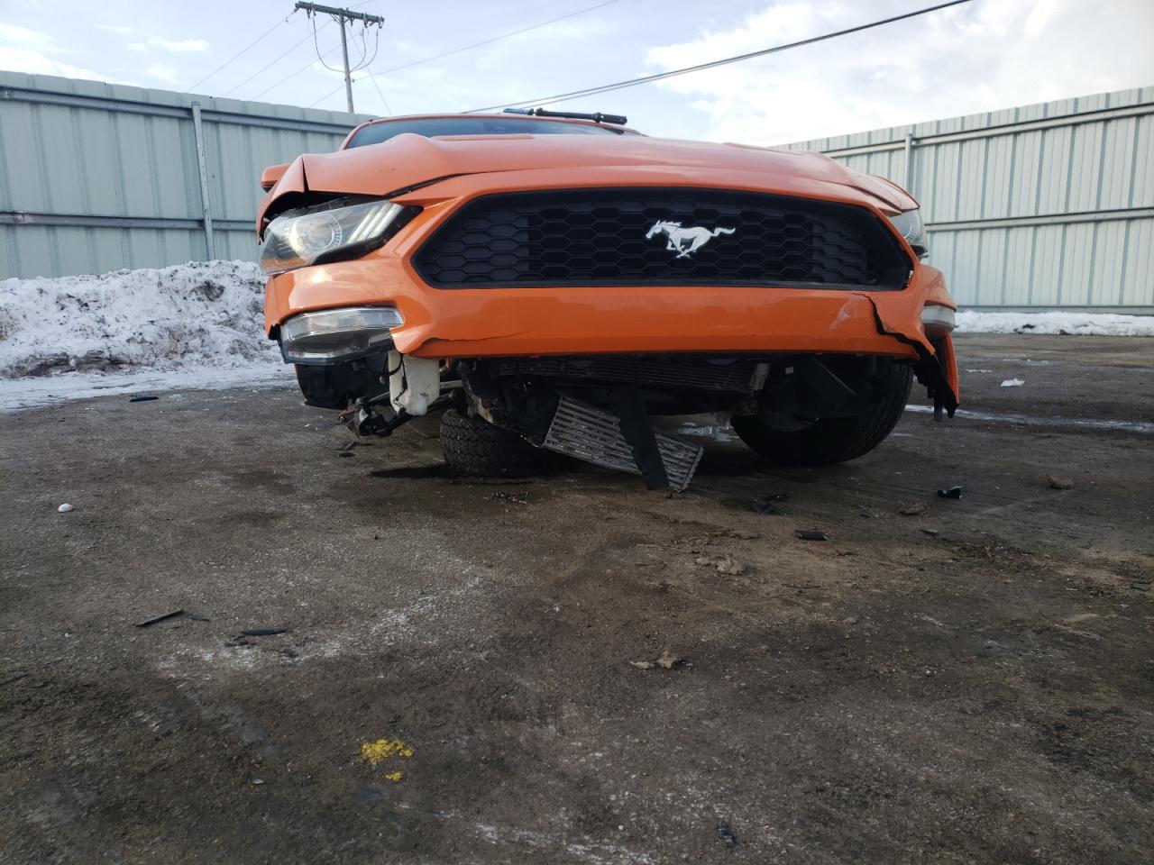 Photo 9 from auction – 2021 FORD MUSTANG with VIN 1FATP8UH3M5137486