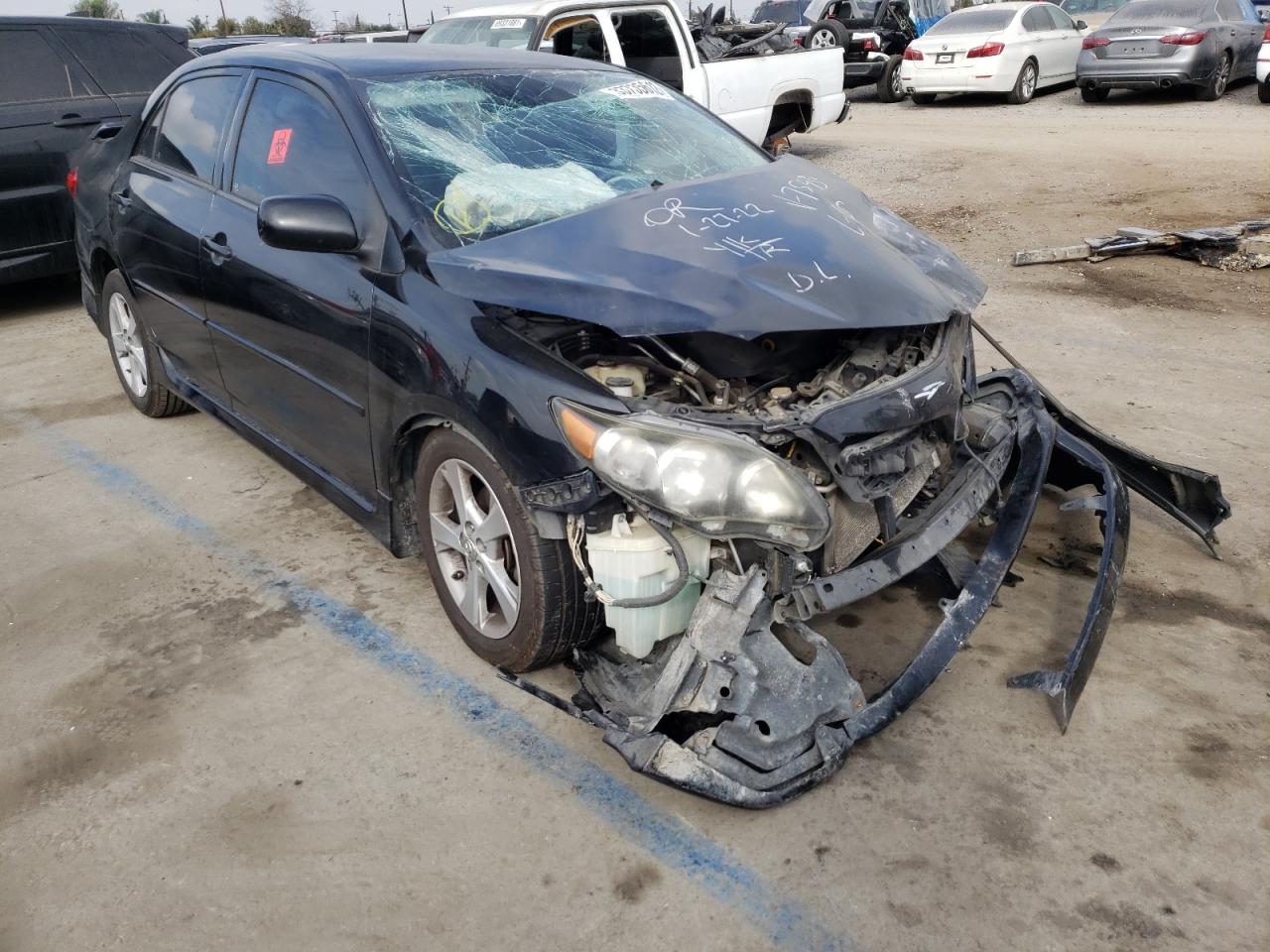 TOYOTA COROLLA BA 2012 with VIN 5YFBU4EE1CP067595 - Photo from auction