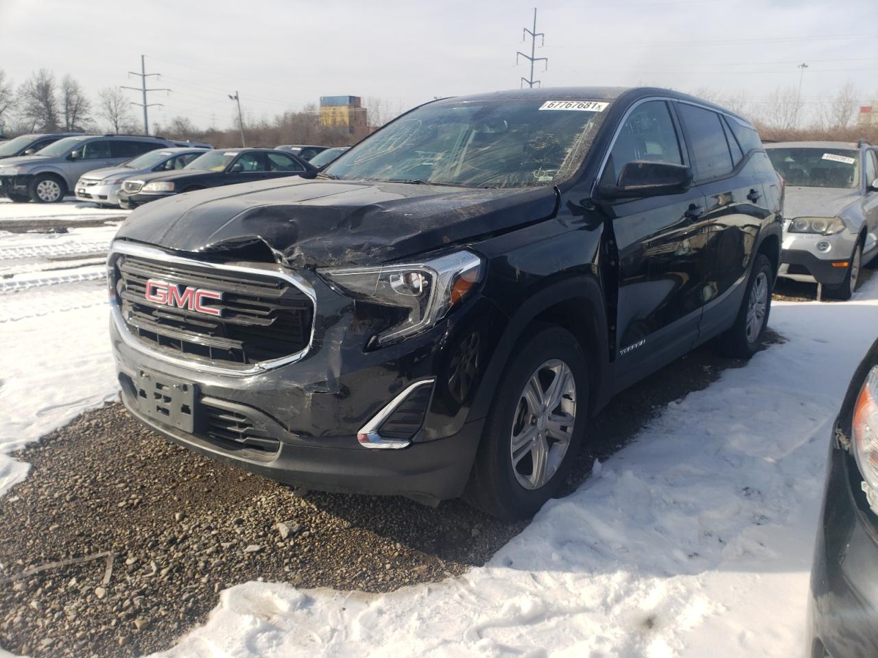 Photo 2 from auction – 2018 GMC TERRAIN SL with VIN 3GKALTEV9JL402660
