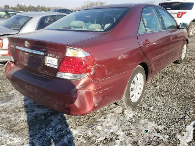 Photo 4 from auction – 2005 TOYOTA CAMRY LE with VIN 4T1BE30K55U092974