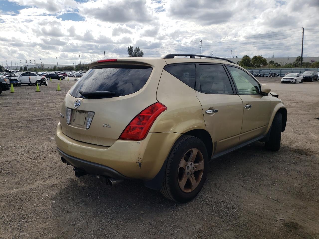 Photo 4 from auction – 2004 NISSAN MURANO SL with VIN JN8AZ08T94W219331