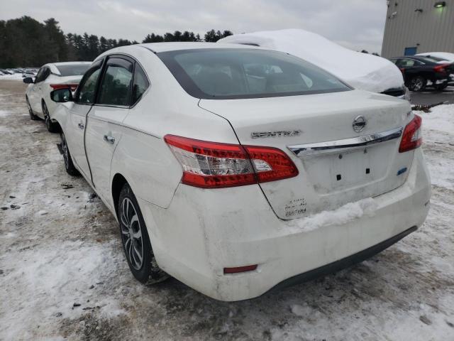 Photo 3 from auction – 2014 NISSAN SENTRA S with VIN 3N1AB7AP1EL662914