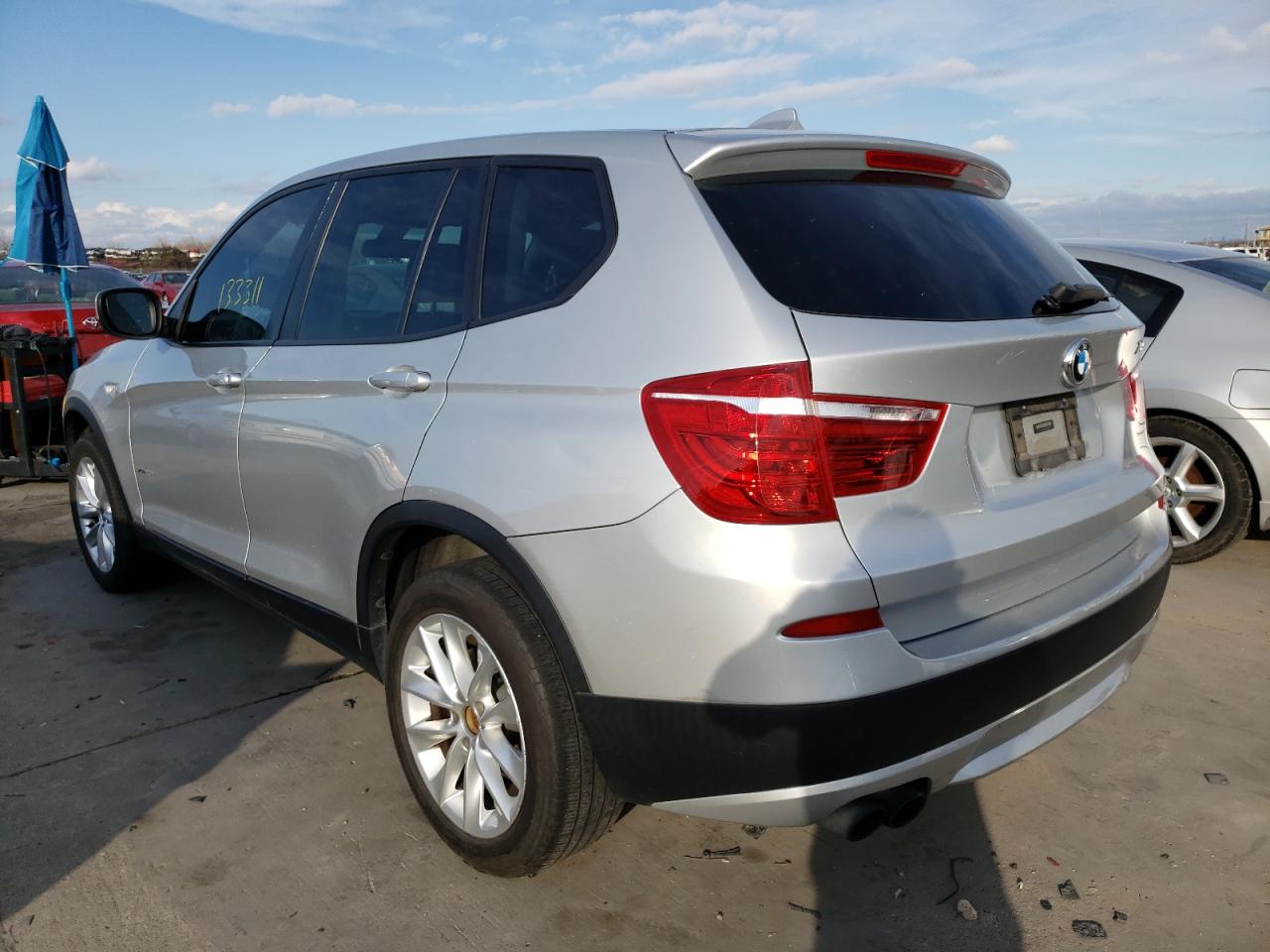 Photo 3 from auction – 2013 BMW X3 XDRIVE2 with VIN 5UXWX9C59D0A30638