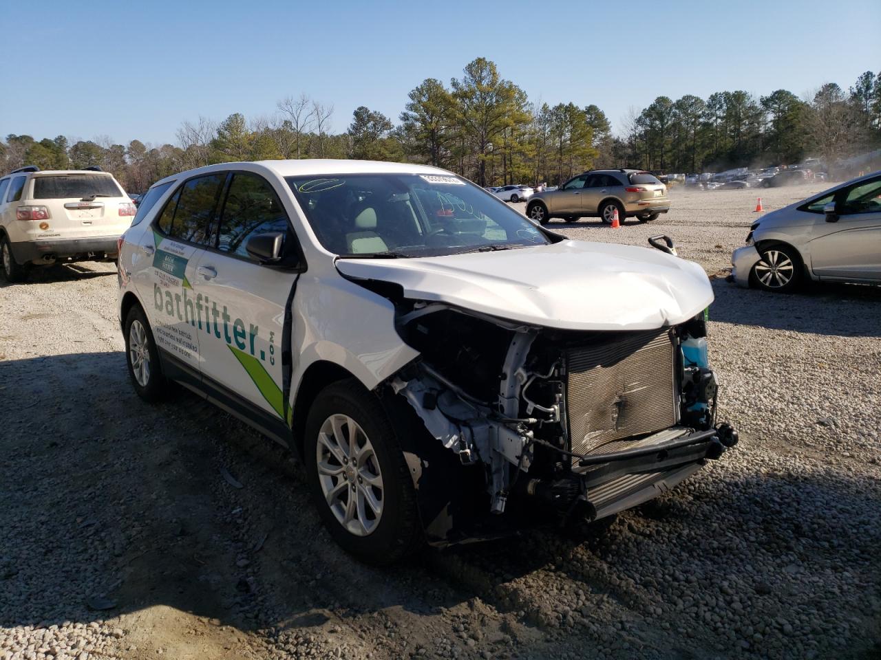 Photo 1 from auction – 2019 CHEVROLET EQUINOX LS with VIN 2GNAXHEV5K6218178