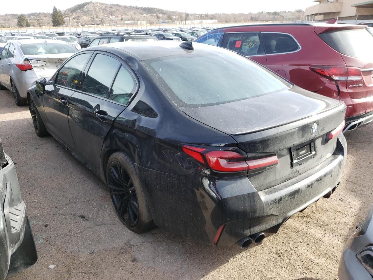 Photo 3 from auction – 2021 BMW M5 with VIN WBS83CH04MCG07339