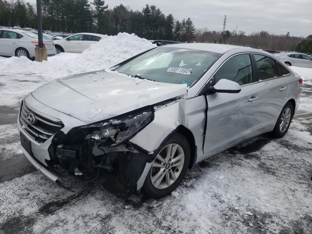 Photo 2 from auction – 2016 HYUNDAI SONATA SE with VIN 5NPE24AF2GH405378