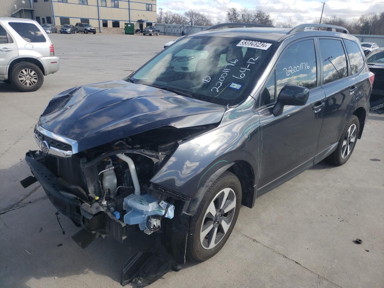 Photo 2 from auction – 2017 SUBARU FORESTER 2 with VIN JF2SJAEC6HH411450
