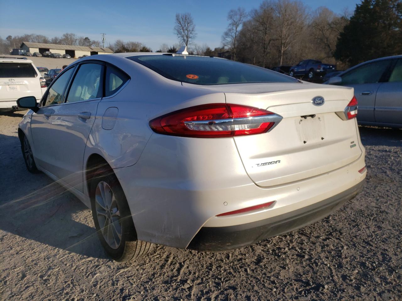 Photo 3 from auction – 2020 FORD FUSION SE with VIN 3FA6P0HD0LR160564