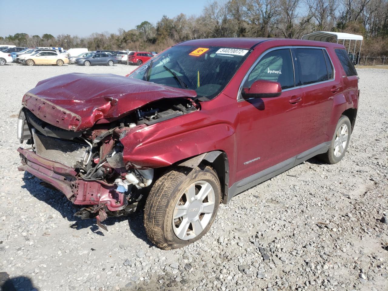 Photo 2 from auction – 2011 GMC TERRAIN SL with VIN 2CTALMEC4B6307871