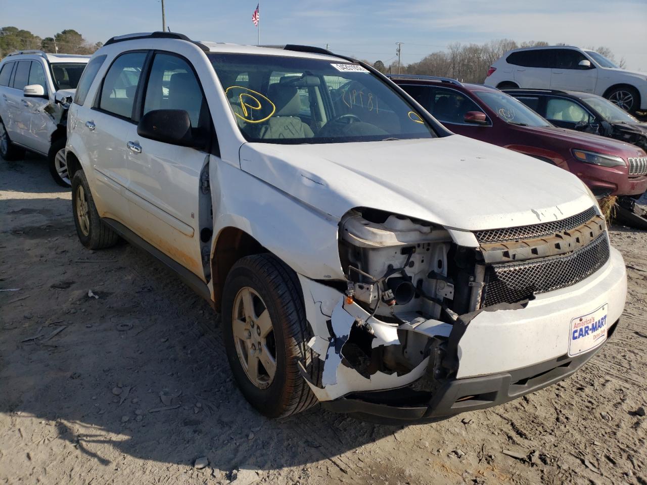 CHEVROLET EQUINOX LS 2007 z numerem VIN 2CNDL13F776093532 - Zdjęcie z aukcji