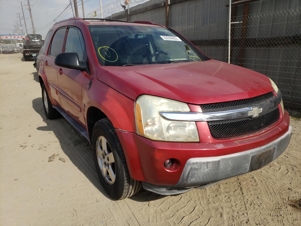 CHEVROLET EQUINOX LT 2005 with VIN 2CNDL63F356041101 - Photo from auction