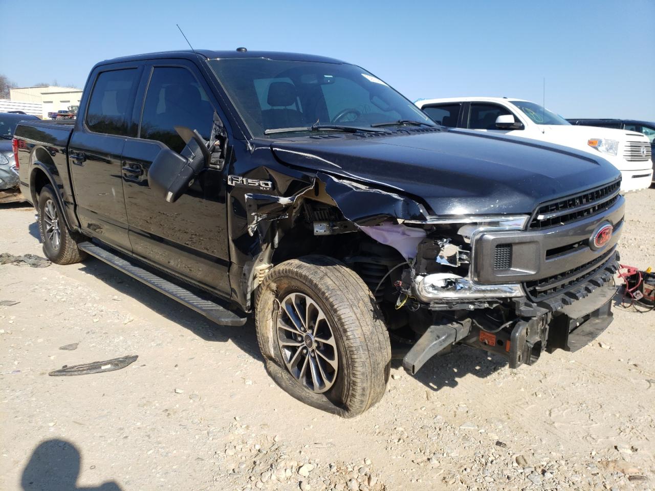 FORD F150 SUPER 2018 with VIN 1FTEW1EGXJKC99809 - Photo from auction