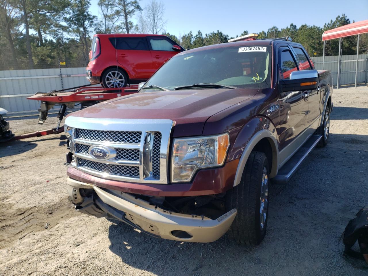 Photo 2 from auction – 2010 FORD F150 SUPER with VIN 1FTFW1CV3AKA38656