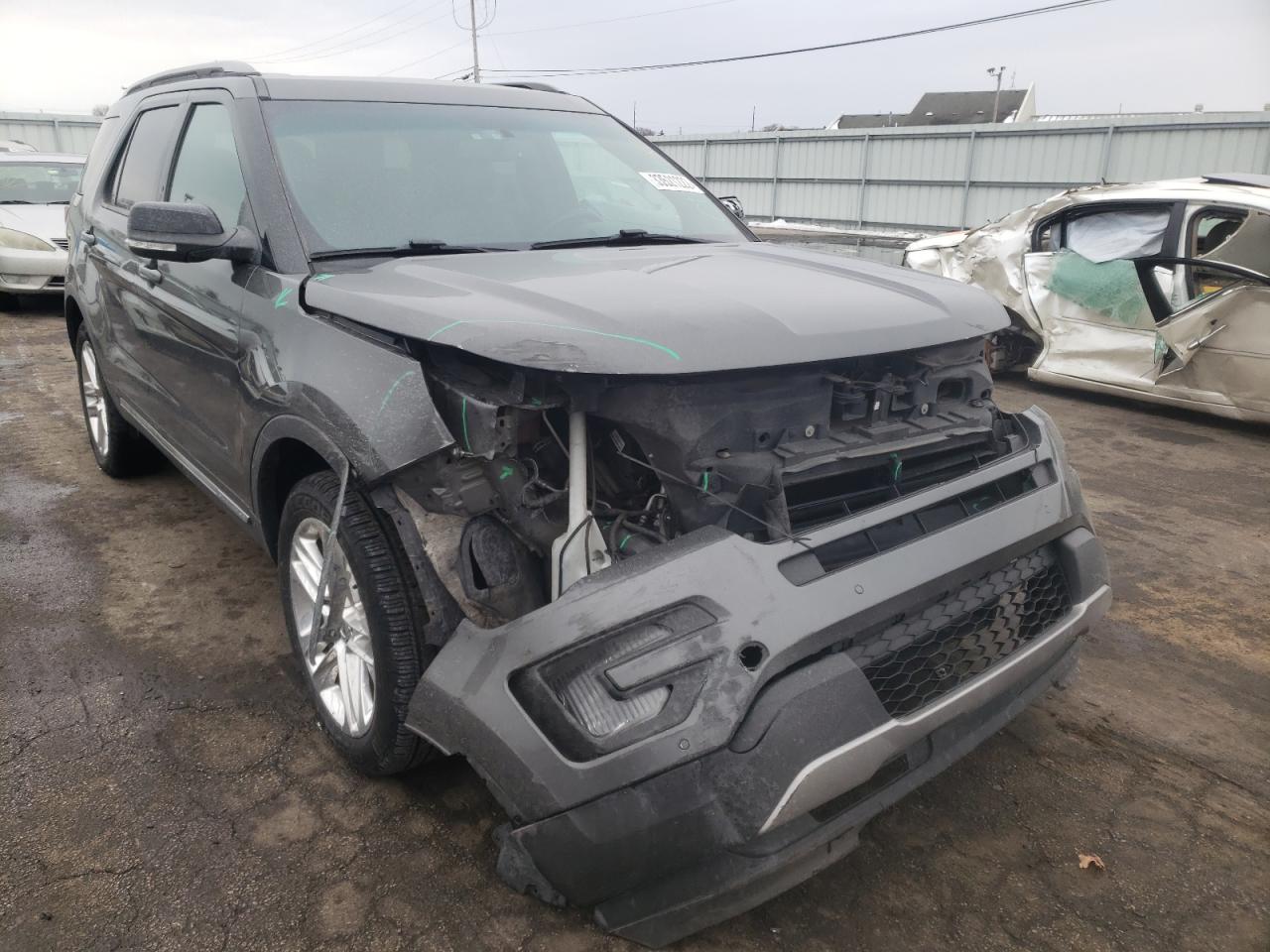 FORD EXPLORER X 2016 with VIN 1FM5K8D85GGC95124 - Photo from auction