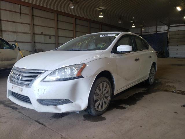 Photo 2 from auction – 2015 NISSAN SENTRA S with VIN 3N1AB7AP2FY219854