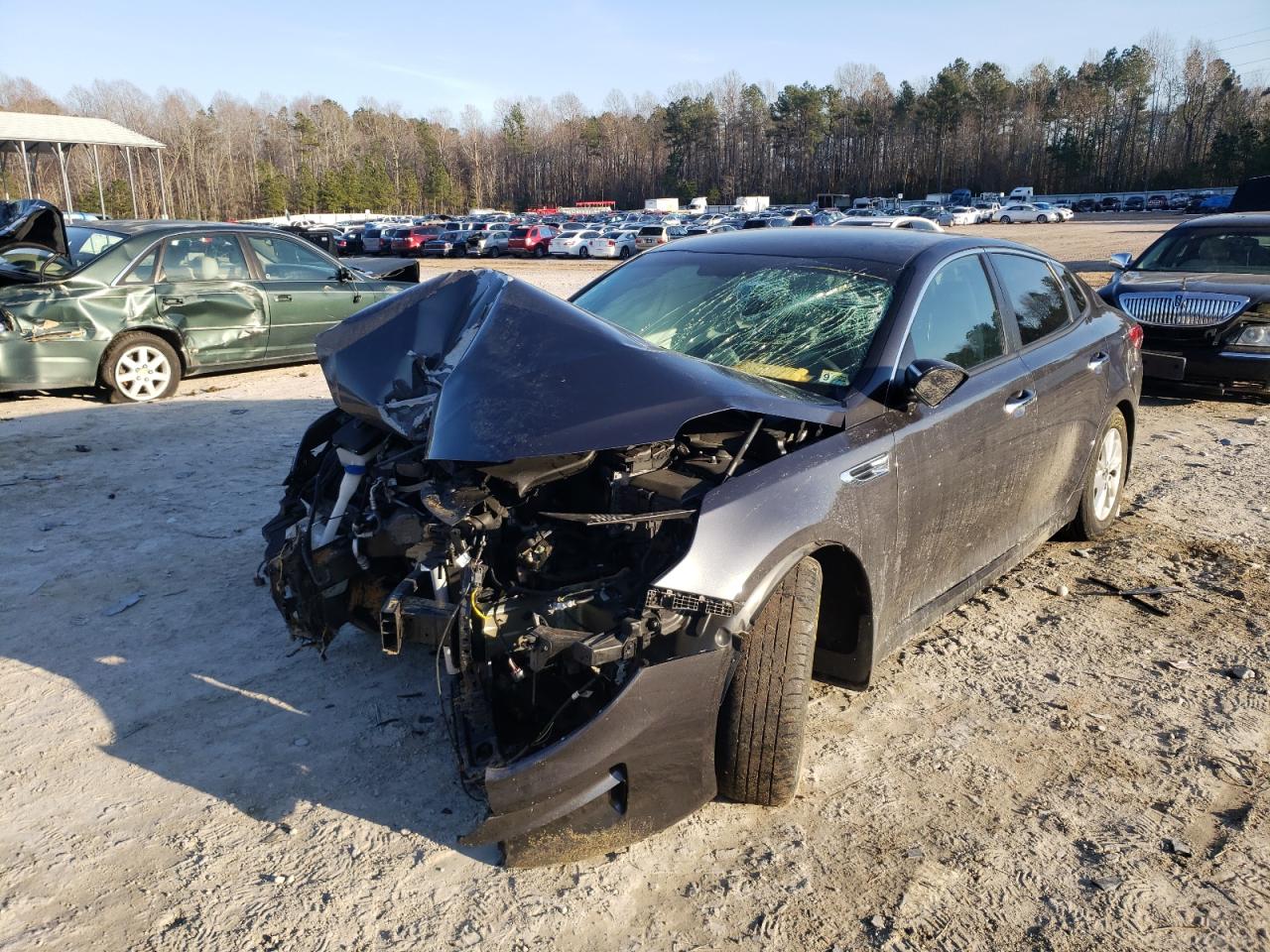 Photo 2 from auction – 2018 KIA OPTIMA LX with VIN KNAGT4L34J5234792