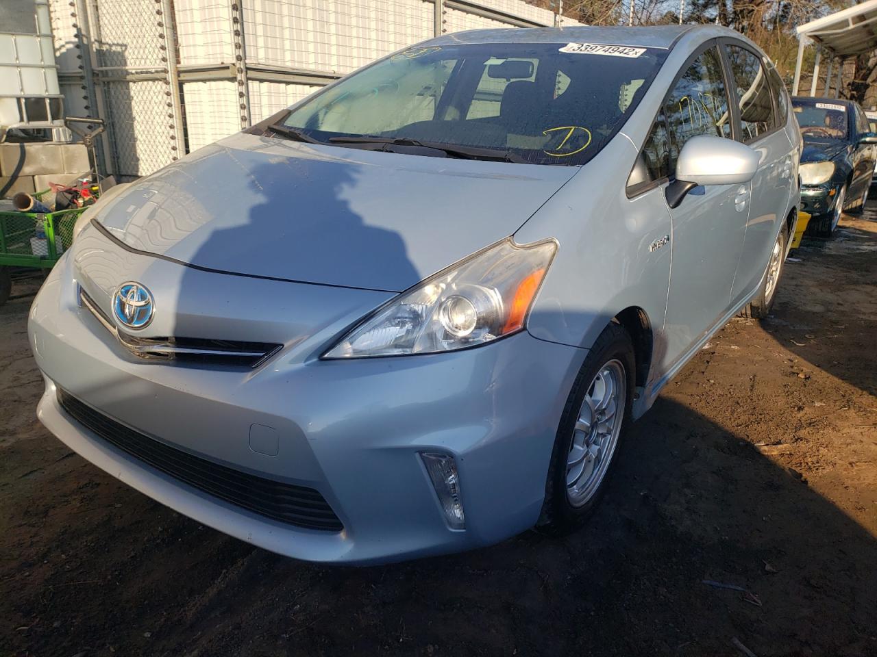 Photo 2 from auction – 2012 TOYOTA PRIUS V with VIN JTDZN3EU8C3156084