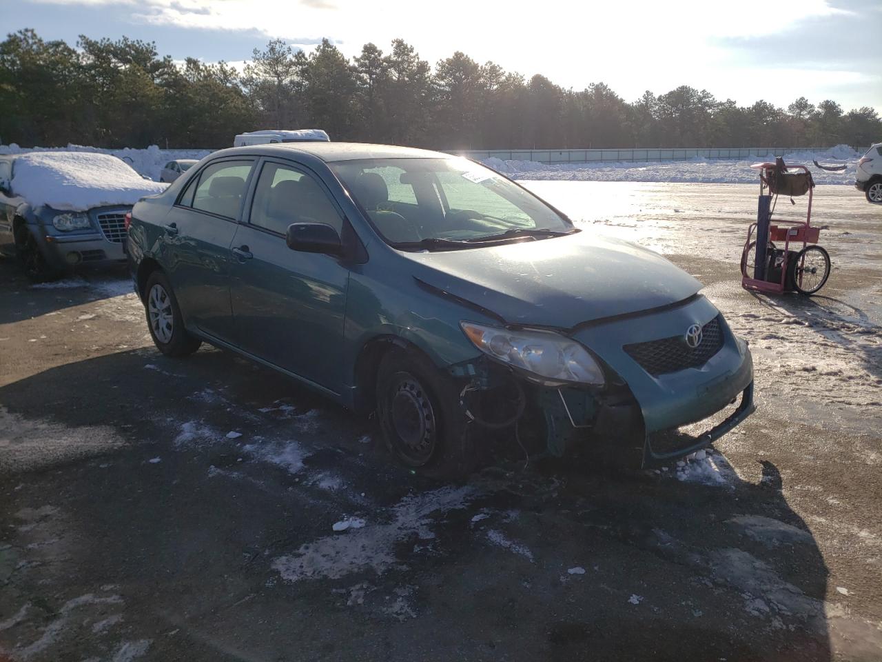 TOYOTA COROLLA BA 2009 with VIN 2T1BU40E49C145495 - Photo from auction