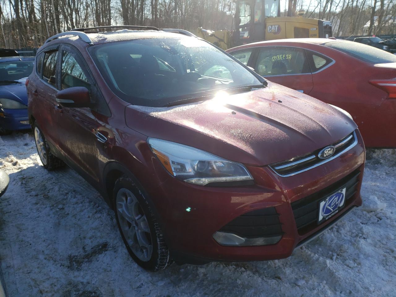 FORD ESCAPE TIT 2015 with VIN 1FMCU9J96FUA55195 - Photo from auction