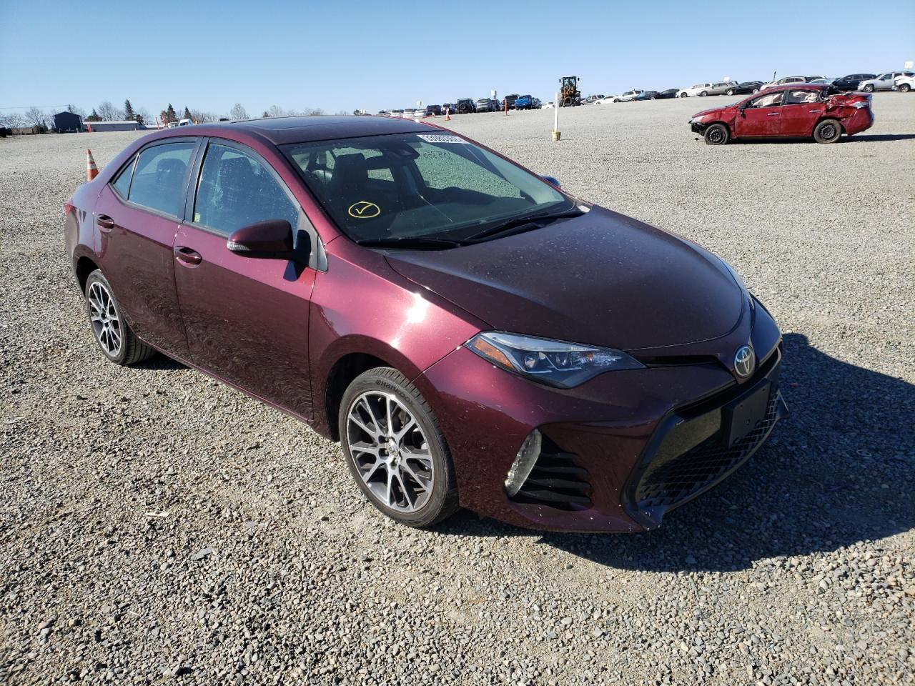 Photo 1 from auction – 2017 TOYOTA COROLLA L with VIN 5YFBURHE5HP626680