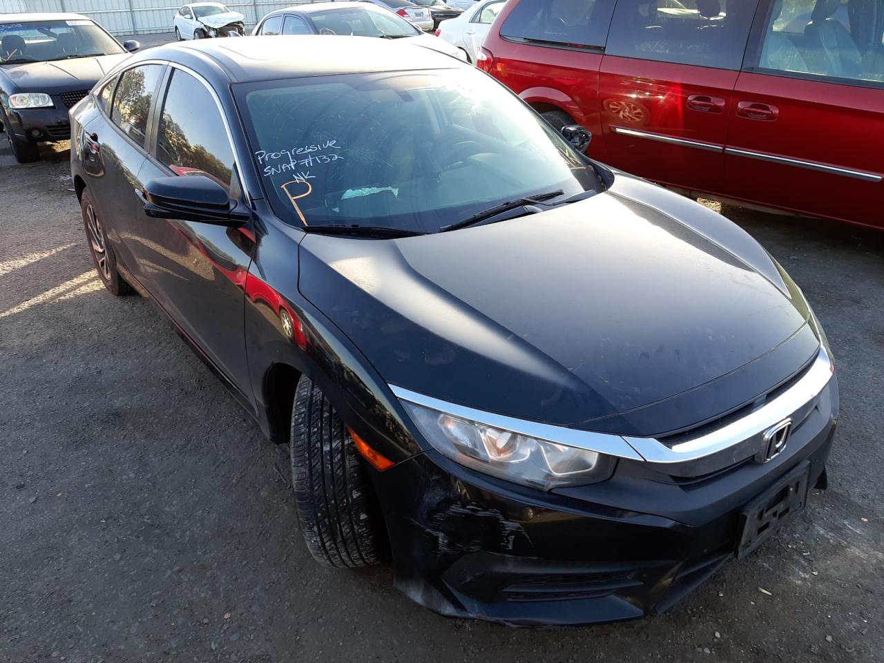 HONDA CIVIC EX 2017 with VIN 2HGFC2F76HH507835 - Photo from auction