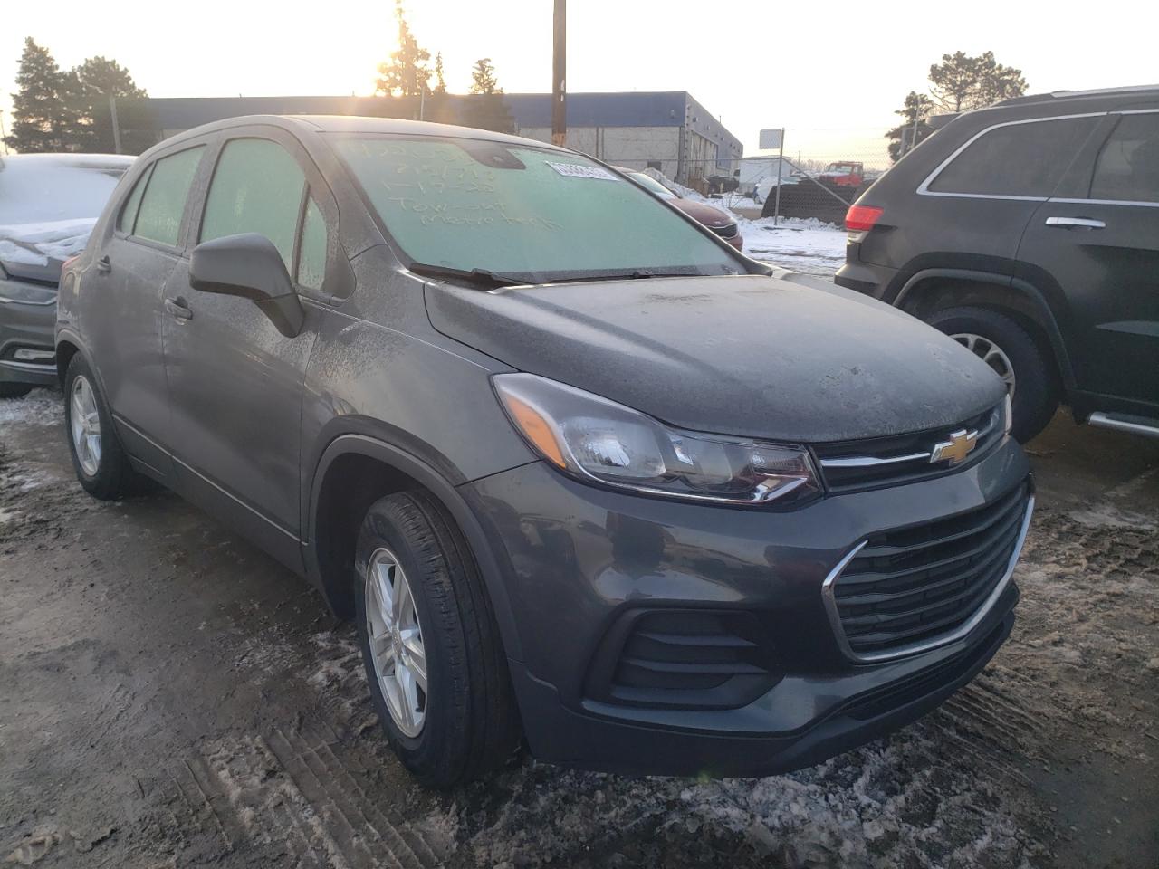 CHEVROLET TRAX LS 2019 with VIN 3GNCJKSBXKL356666 - Photo from auction