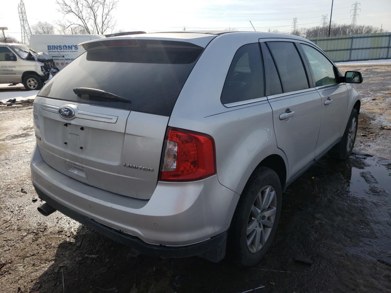 Photo 4 from auction – 2011 FORD EDGE LIMIT with VIN 2FMDK3KC7BBB59910