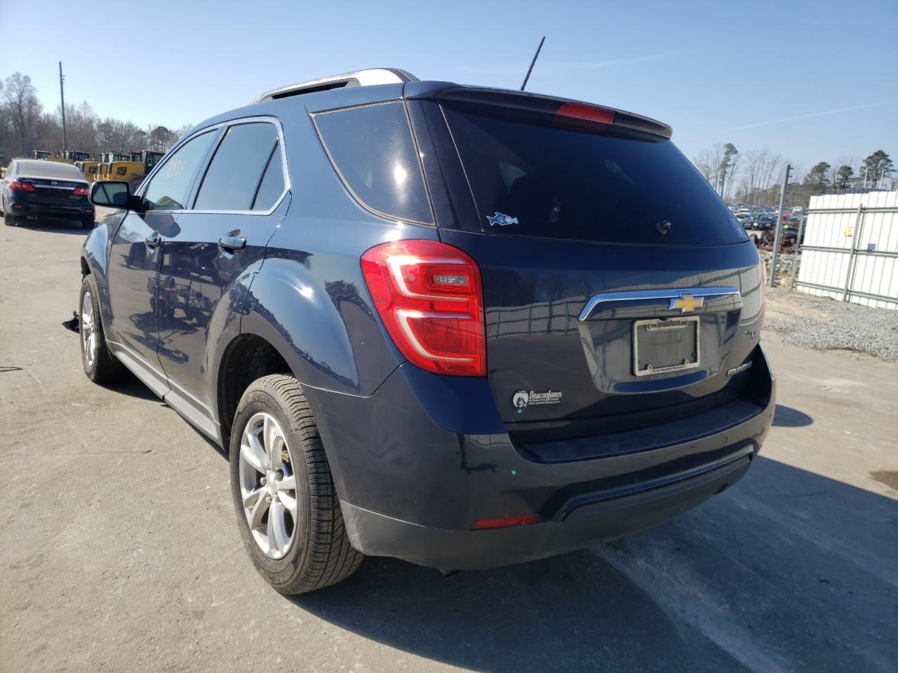 Photo 3 from auction – 2016 CHEVROLET EQUINOX LT with VIN 2GNALCEK6G1130216