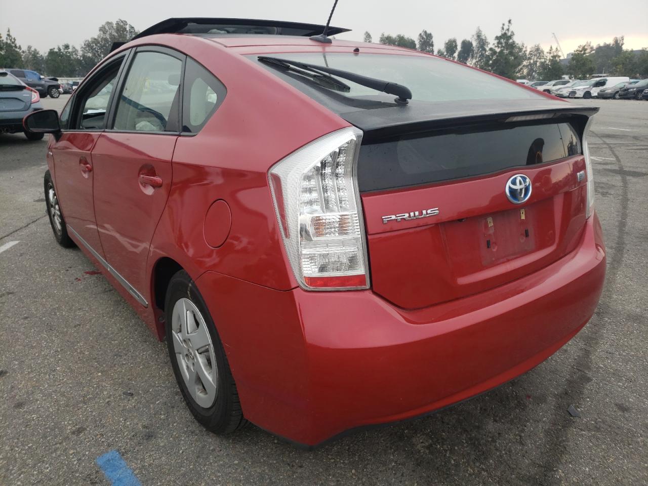 Photo 3 from auction – 2010 TOYOTA PRIUS with VIN JTDKN3DU7A1271884