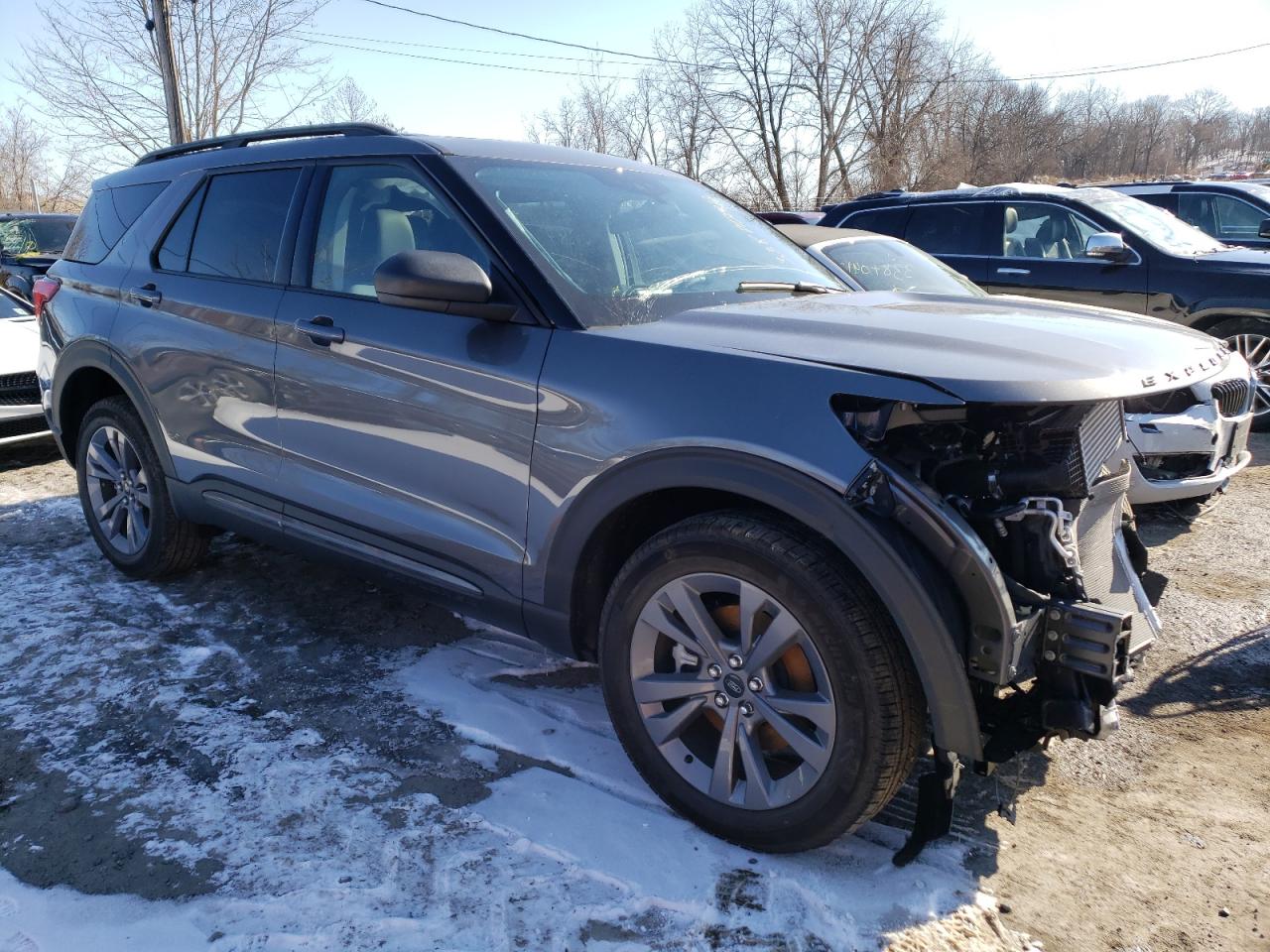 FORD EXPLORER X 2021 with VIN 1FMSK8DH7MGB14457 - Photo from auction