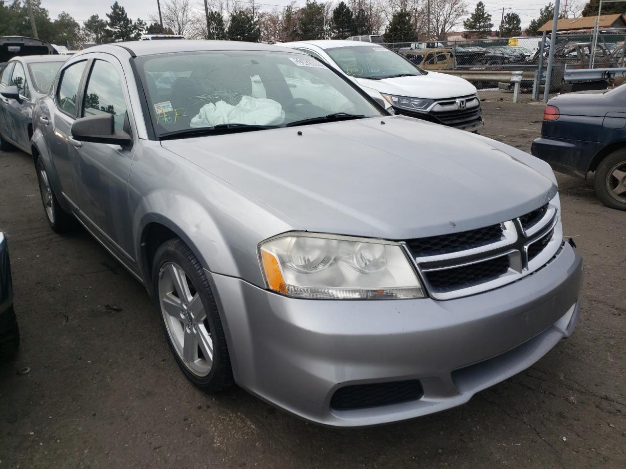 DODGE AVENGER SE 2013 with VIN 1C3CDZABXDN663983 - Photo from auction