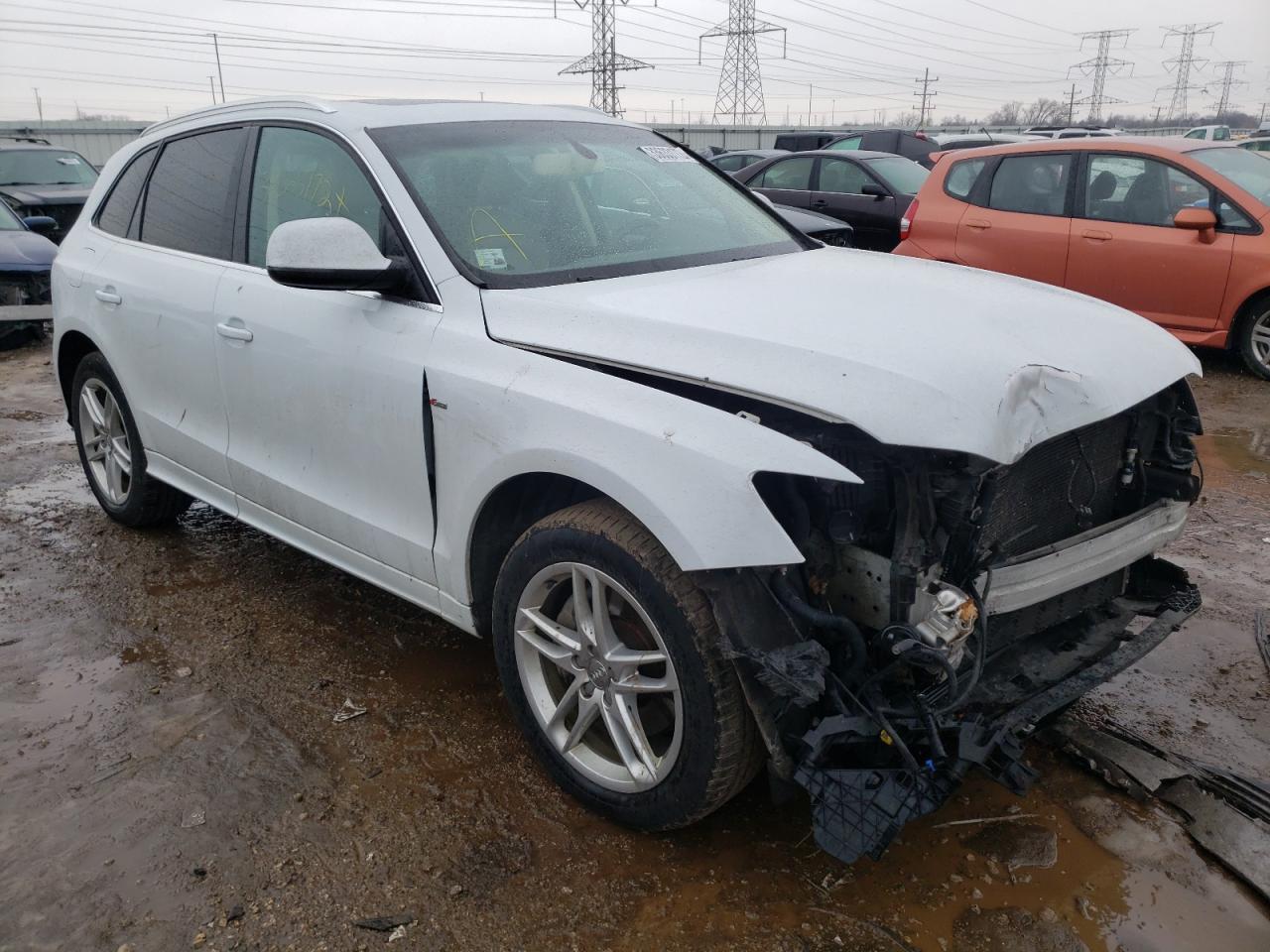AUDI Q5 PREMIUM 2014 with VIN WA1DGAFP8EA007524 - Photo from auction