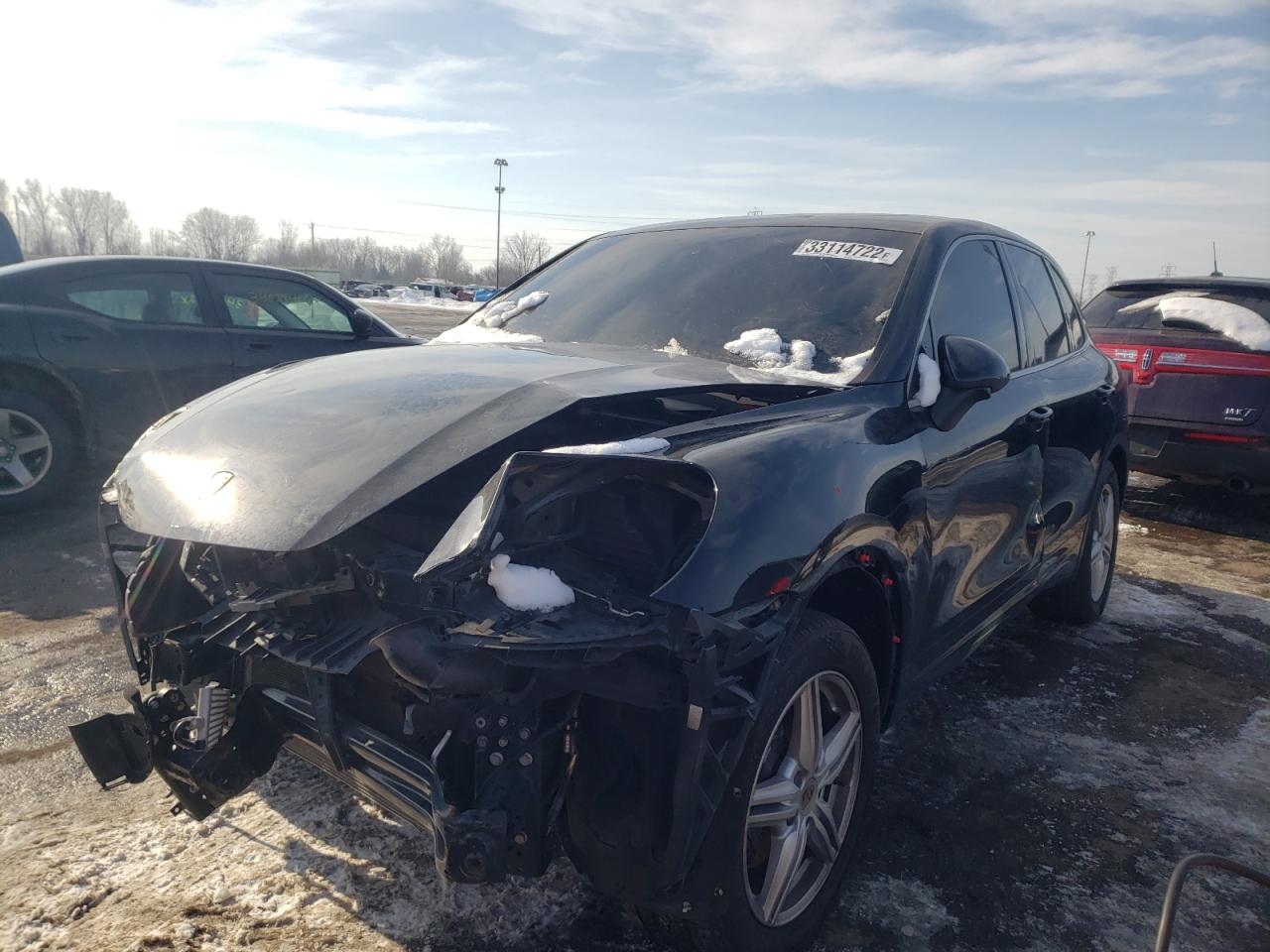 Photo 2 from auction – 2014 PORSCHE CAYENNE with VIN WP1AA2A22ELA96800