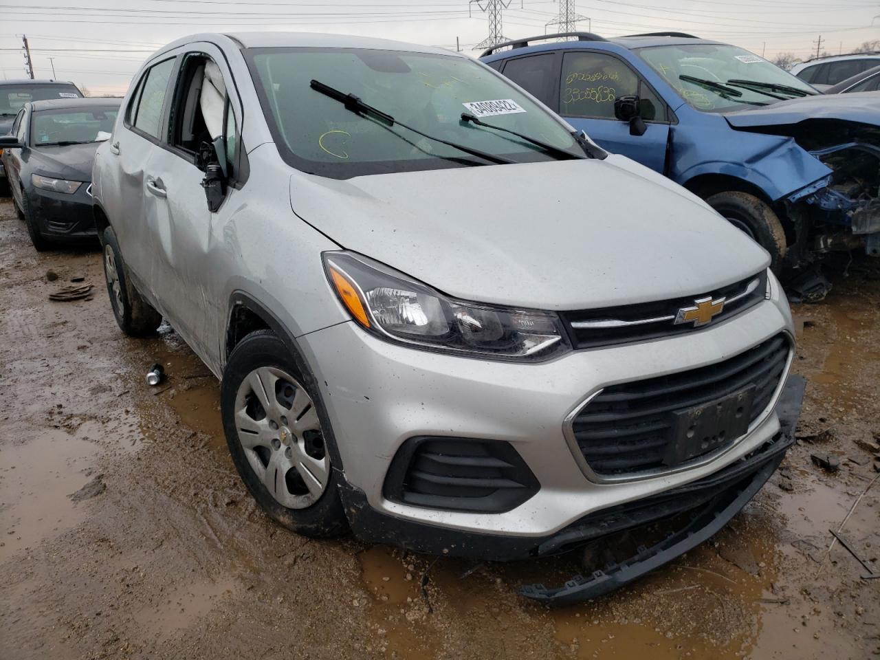 Photo 1 from auction – 2018 CHEVROLET TRAX LS with VIN 3GNCJKSB3JL370620