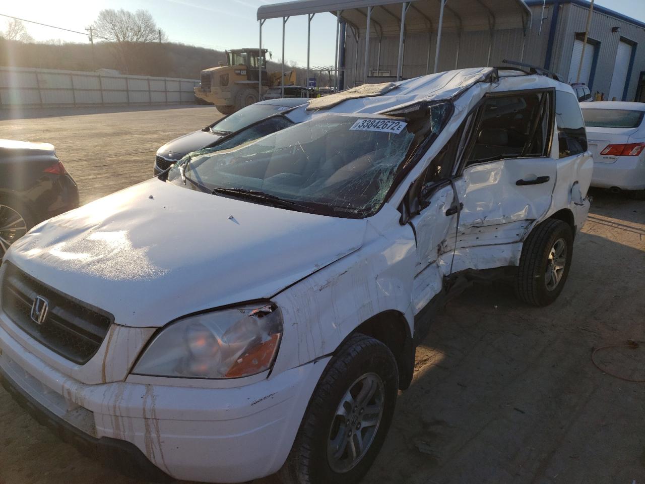 Photo 9 from auction – 2004 HONDA PILOT EXL with VIN 2HKYF18624H512125