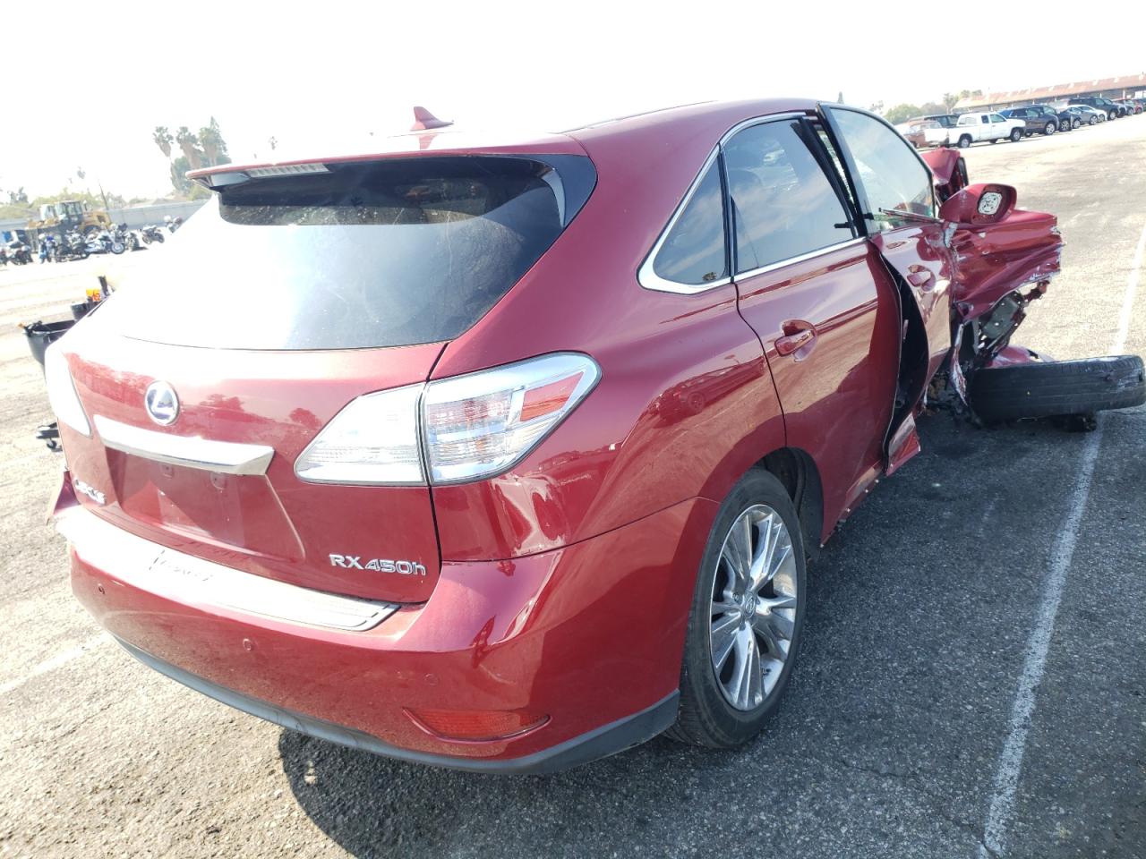 Photo 4 from auction – 2010 LEXUS RX 450 with VIN JTJZB1BA6A2003677